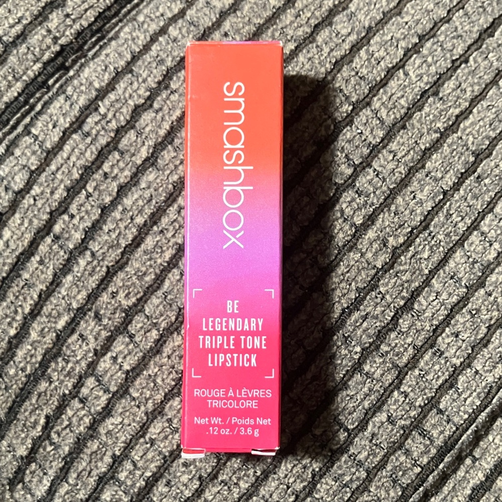 Smashbox Be Legendary “Sunset Ombré” Triple Tone Lipstick - Red and Purple